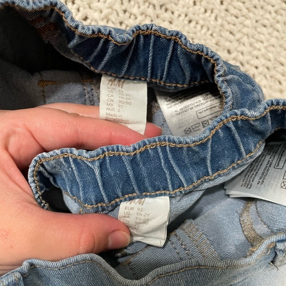 H&M 2 Pack Denim Leggings - Picture 3 of 3